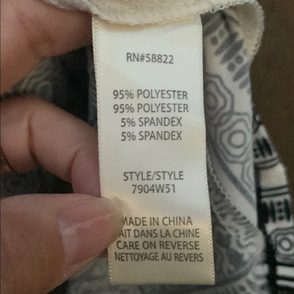 Max Studio Geometric Knit Dress - Picture 3 of 9